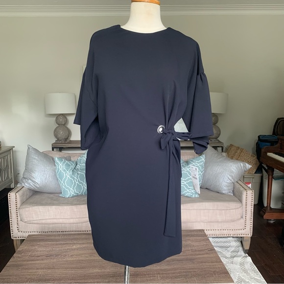 NWT Navy Nautical-esque Dress - Picture 1 of 8